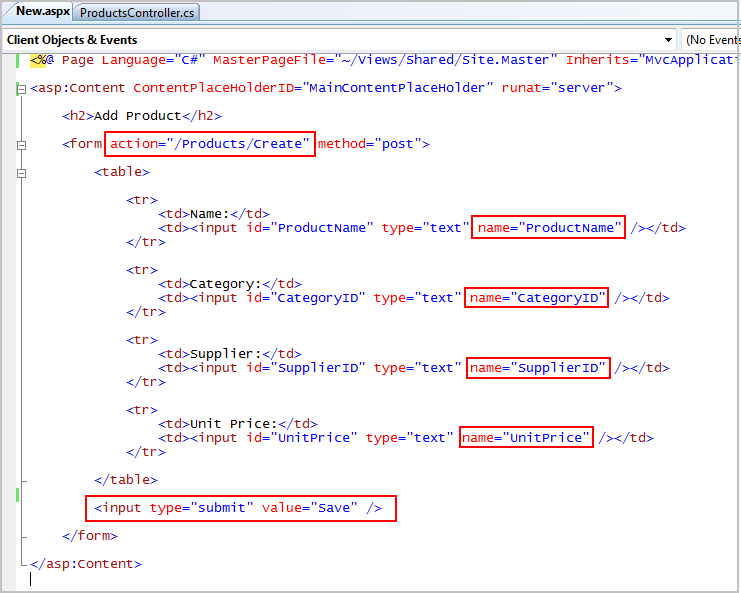 ScottGu s Blog ASP NET MVC Framework Part 4 Handling Form Edit And 